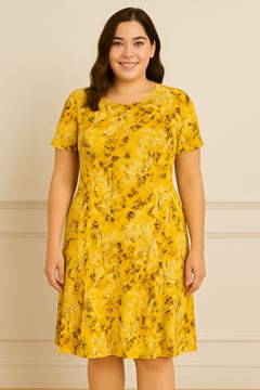 Immagine di LACE DRESS FLARED AND STRETCH